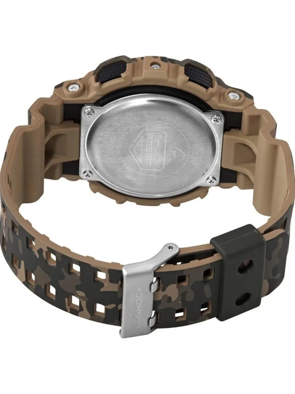 NWT Casio G Shock Classic Brown Camouflage Resin Men's Watch